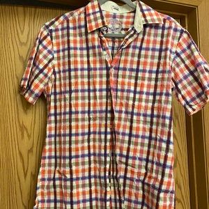 Bugatchi Shaped Fit Short Sleeve